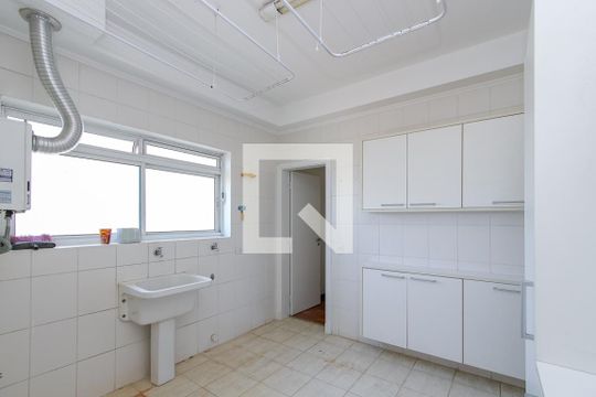 Área de Serviço de apartamento à venda com 4 quartos, 396m² em Vila Cruzeiro, São Paulo