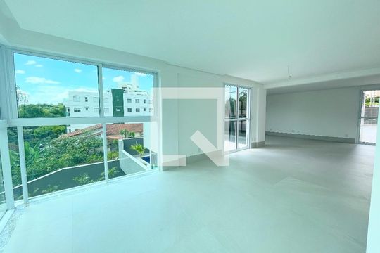 Sala de apartamento à venda com 4 quartos, 315m² em Castelo, Belo Horizonte