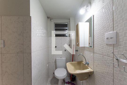 Banheiro de kitnet/studio à venda com 1 quarto, 33m² em Liberdade, São Paulo