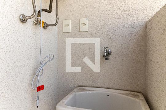 Área de Serviço de kitnet/studio para alugar com 1 quarto, 30m² em Centro Histórico de São Paulo, São Paulo