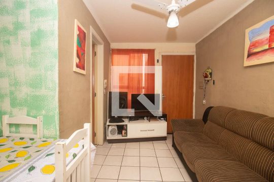 Sala de apartamento à venda com 2 quartos, 55m² em Rubem Berta, Porto Alegre