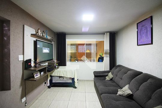 Sala  de casa à venda com 4 quartos, 188m² em Vila Antonieta, São Bernardo do Campo