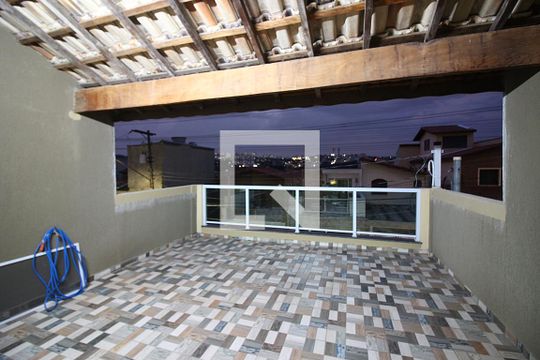 Varanda do Quarto 4 - Suíte de casa à venda com 4 quartos, 188m² em Vila Antonieta, São Bernardo do Campo