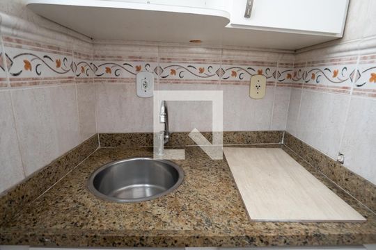 Cozinha de apartamento à venda com 1 quarto, 35m² em Centro, Rio de Janeiro