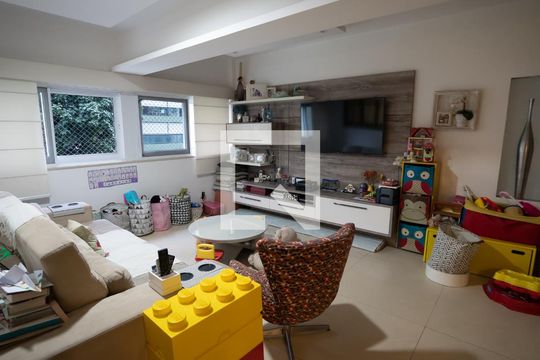 Sala de apartamento à venda com 3 quartos, 142m² em Botafogo, Rio de Janeiro