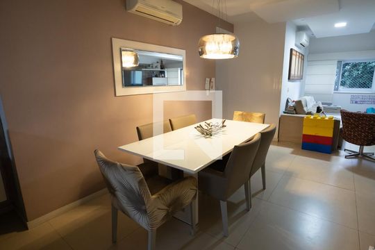Sala  de apartamento à venda com 3 quartos, 142m² em Botafogo, Rio de Janeiro