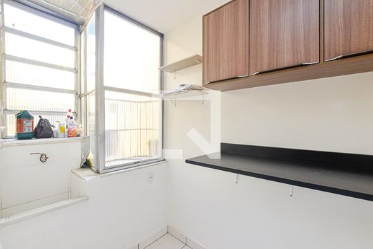 Área de Serviço de apartamento à venda com 3 quartos, 60m² em Largo do Barradas, Niterói