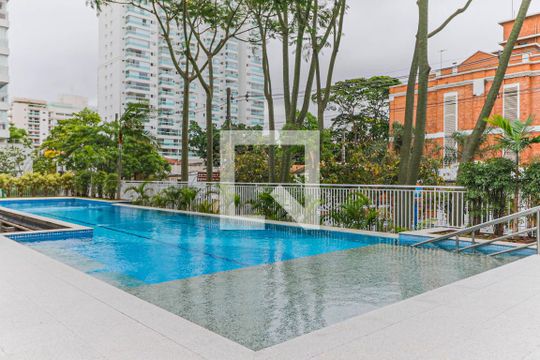 Área comum de apartamento para alugar com 3 quartos, 135m² em Santo Amaro, São Paulo