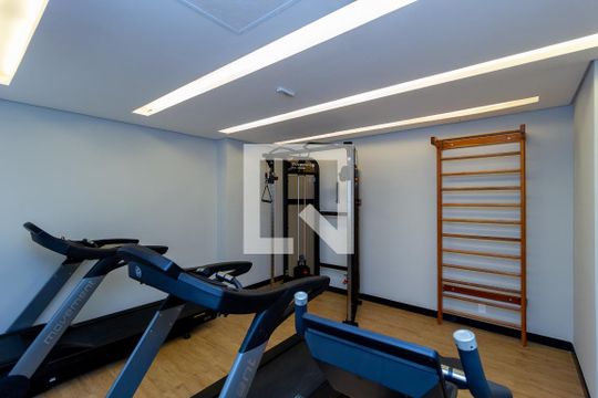 Área comum - Academia de apartamento para alugar com 1 quarto, 25m² em Belenzinho, São Paulo