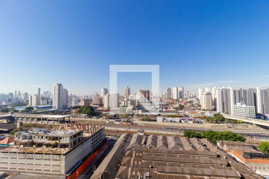 Vista - Quarto de apartamento para alugar com 1 quarto, 25m² em Belenzinho, São Paulo