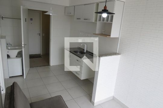 Sala de apartamento para alugar com 1 quarto, 31m² em Vila Palmeiras, São Paulo
