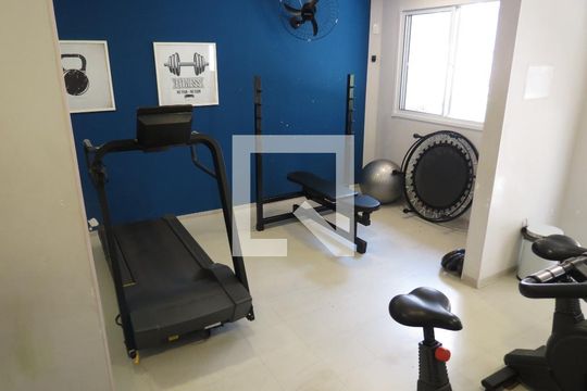 Área comum - Academia de apartamento para alugar com 1 quarto, 31m² em Vila Palmeiras, São Paulo