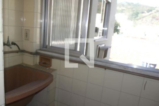 Área de Serviço de apartamento à venda com 4 quartos, 87m² em Riachuelo, Rio de Janeiro