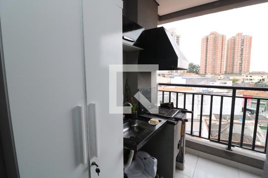 Varanda da Sala de apartamento à venda com 2 quartos, 58m² em Vila Formosa, São Paulo