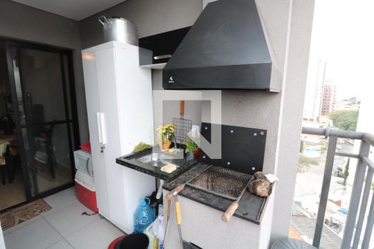 Varanda da Sala de apartamento à venda com 2 quartos, 58m² em Vila Formosa, São Paulo
