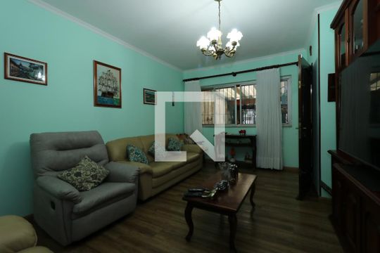 Sala de casa à venda com 3 quartos, 242m² em Vila Eldizia, Santo André