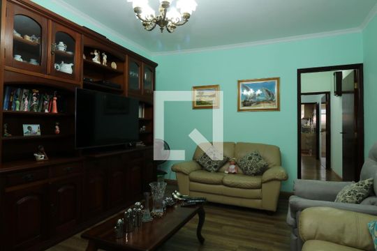 Sala de casa à venda com 3 quartos, 242m² em Vila Eldizia, Santo André
