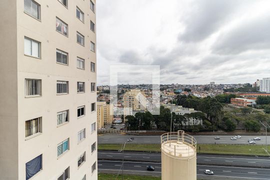 Vista da Sala de apartamento à venda com 2 quartos, 34m² em Parque Fongaro, São Paulo