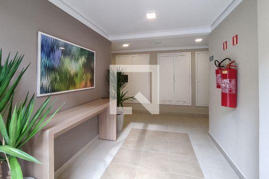 Hall de Entrada de apartamento à venda com 2 quartos, 34m² em Parque Fongaro, São Paulo
