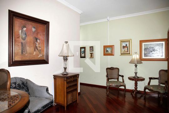 Sala de apartamento à venda com 3 quartos, 98m² em Santana, Porto Alegre