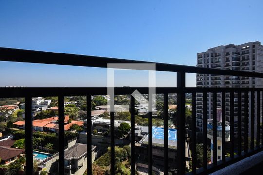 Varanda do quarto de kitnet/studio para alugar com 1 quarto, 29m² em Jardim Panorama, São Paulo