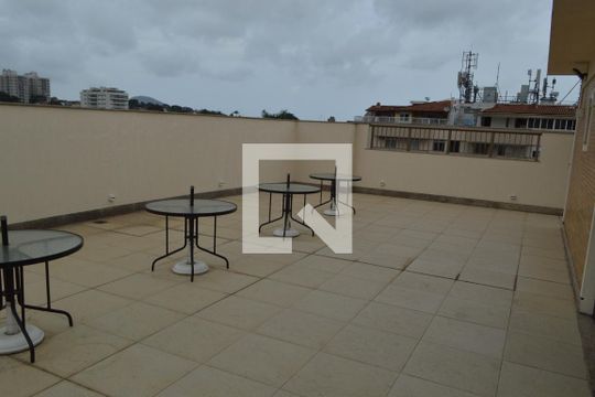Área comum de apartamento à venda com 2 quartos, 76m² em Pechincha, Rio de Janeiro