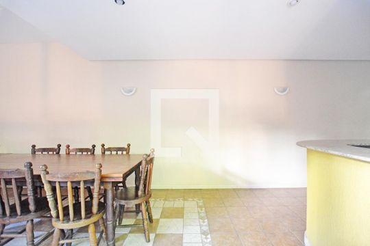 Área comum - Salão de festas de casa de condomínio para alugar com 3 quartos, 117m² em Teresópolis, Porto Alegre