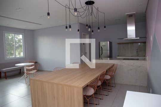 Área comum de apartamento à venda com 2 quartos, 55m² em Centro, Diadema
