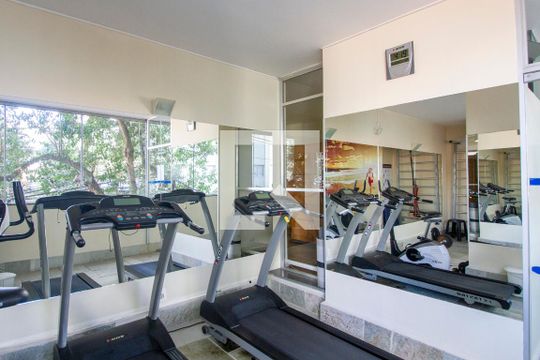 Área comum - Academia de apartamento para alugar com 2 quartos, 50m² em Pompeia, São Paulo
