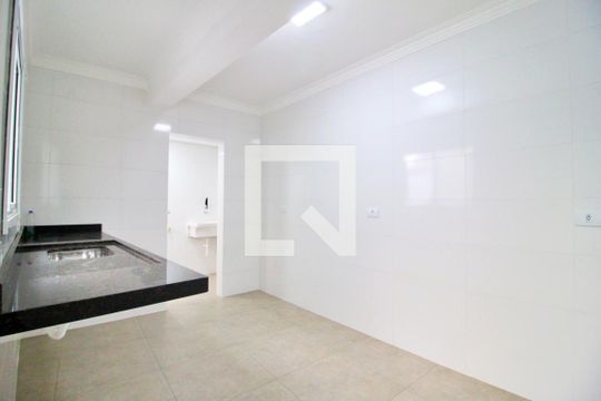 Cozinha de apartamento à venda com 3 quartos, 154m² em Vila Camilopolis, Santo André