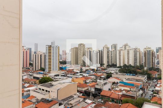 Sala - vista de apartamento para alugar com 1 quarto, 42m² em Vila Gomes Cardim, São Paulo