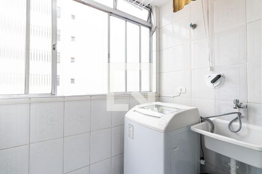 Área de Serviço de apartamento para alugar com 1 quarto, 42m² em Vila Gomes Cardim, São Paulo
