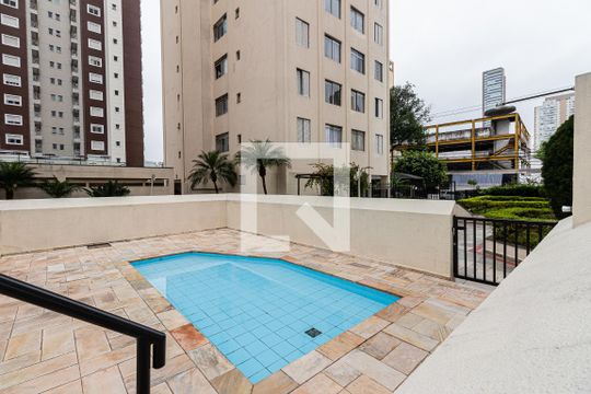 Área comum - Piscina de apartamento para alugar com 1 quarto, 42m² em Vila Gomes Cardim, São Paulo