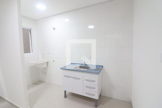 Cozinha de apartamento para alugar com 1 quarto, 35m² em Mandaqui, São Paulo