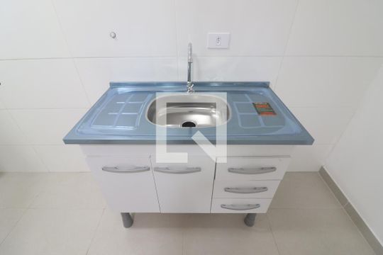 Cozinha de apartamento para alugar com 1 quarto, 35m² em Mandaqui, São Paulo