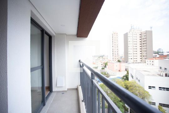 Varanda da Sala de apartamento para alugar com 2 quartos, 50m² em Ipiranga, São Paulo