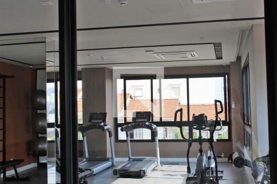 Área comum - Academia de kitnet/studio para alugar com 1 quarto, 24m² em Perdizes, São Paulo