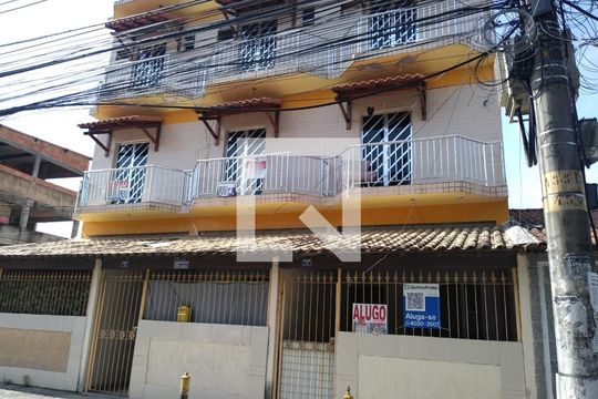 Fachada do Prédio de apartamento para alugar com 1 quarto, 45m² em Campo Grande, Rio de Janeiro