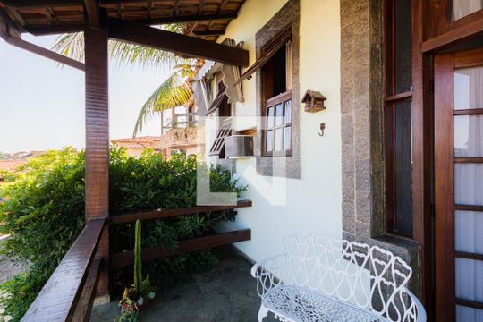 Varanda de casa de condomínio à venda com 3 quartos, 391m² em Anil, Rio de Janeiro