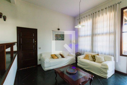 Sala de Estar de casa de condomínio à venda com 3 quartos, 391m² em Anil, Rio de Janeiro