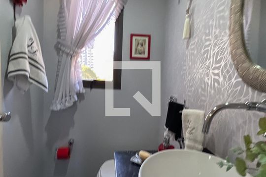 Lavabo de apartamento para alugar com 4 quartos, 450m² em Indianópolis, São Paulo