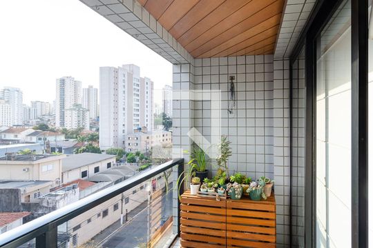 Varanda de apartamento à venda com 3 quartos, 79m² em Bosque da Saúde, São Paulo
