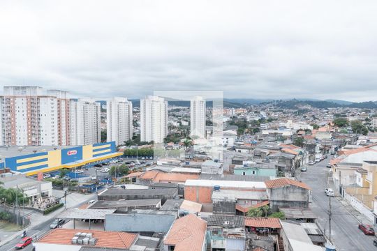 Vista da Sala de apartamento para alugar com 2 quartos, 47m² em Vila Florida, Guarulhos
