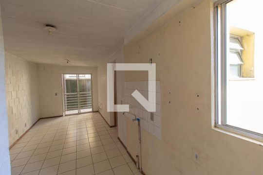 Cozinha e Área de Serviço de apartamento à venda com 2 quartos, 44m² em São José, São Leopoldo
