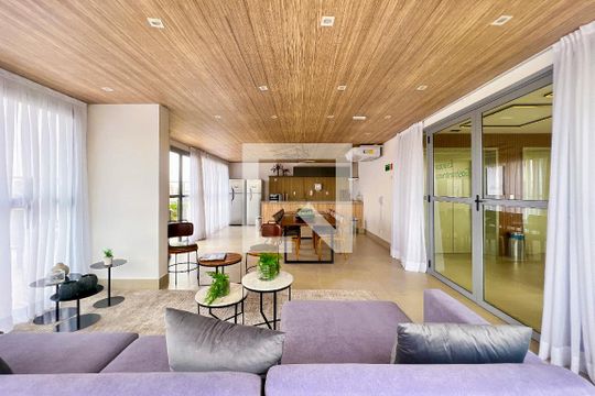 Salão de Festas de kitnet/studio para alugar com 1 quarto, 31m² em Indianópolis, São Paulo