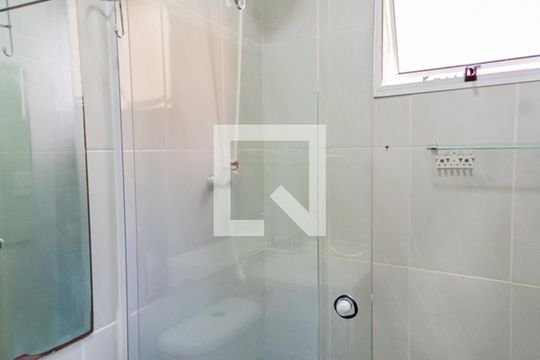Banheiro da Suíte de apartamento à venda com 2 quartos, 100m² em Vila Alto de Santo Andre, Santo André