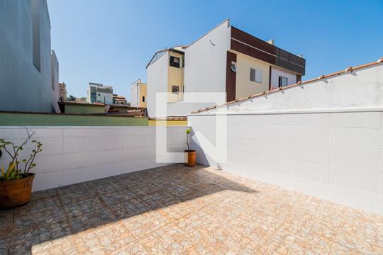 Cobertura e Área de Serviço de apartamento à venda com 2 quartos, 100m² em Vila Alto de Santo Andre, Santo André