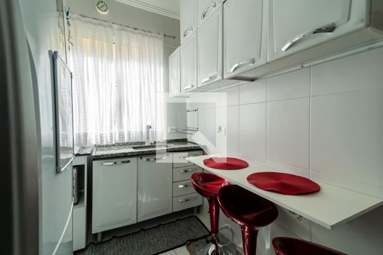 Cozinha de apartamento à venda com 2 quartos, 100m² em Vila Alto de Santo Andre, Santo André