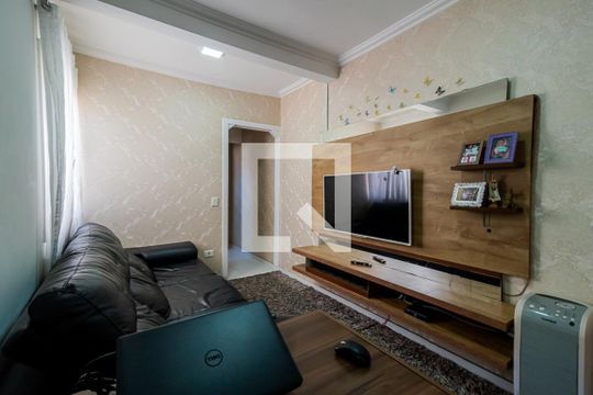 Sala de apartamento à venda com 2 quartos, 100m² em Vila Alto de Santo Andre, Santo André