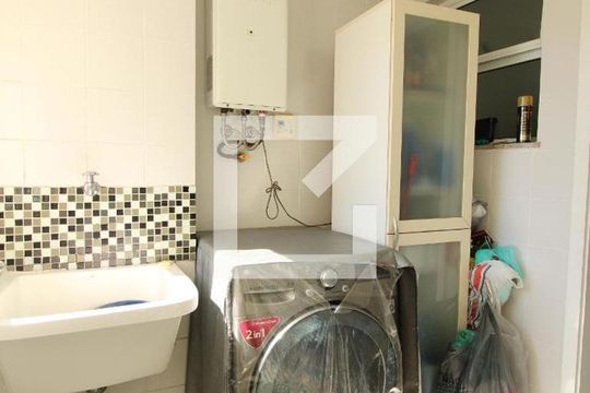 Área de Serviço de apartamento à venda com 4 quartos, 144m² em Barra Olímpica, Rio de Janeiro